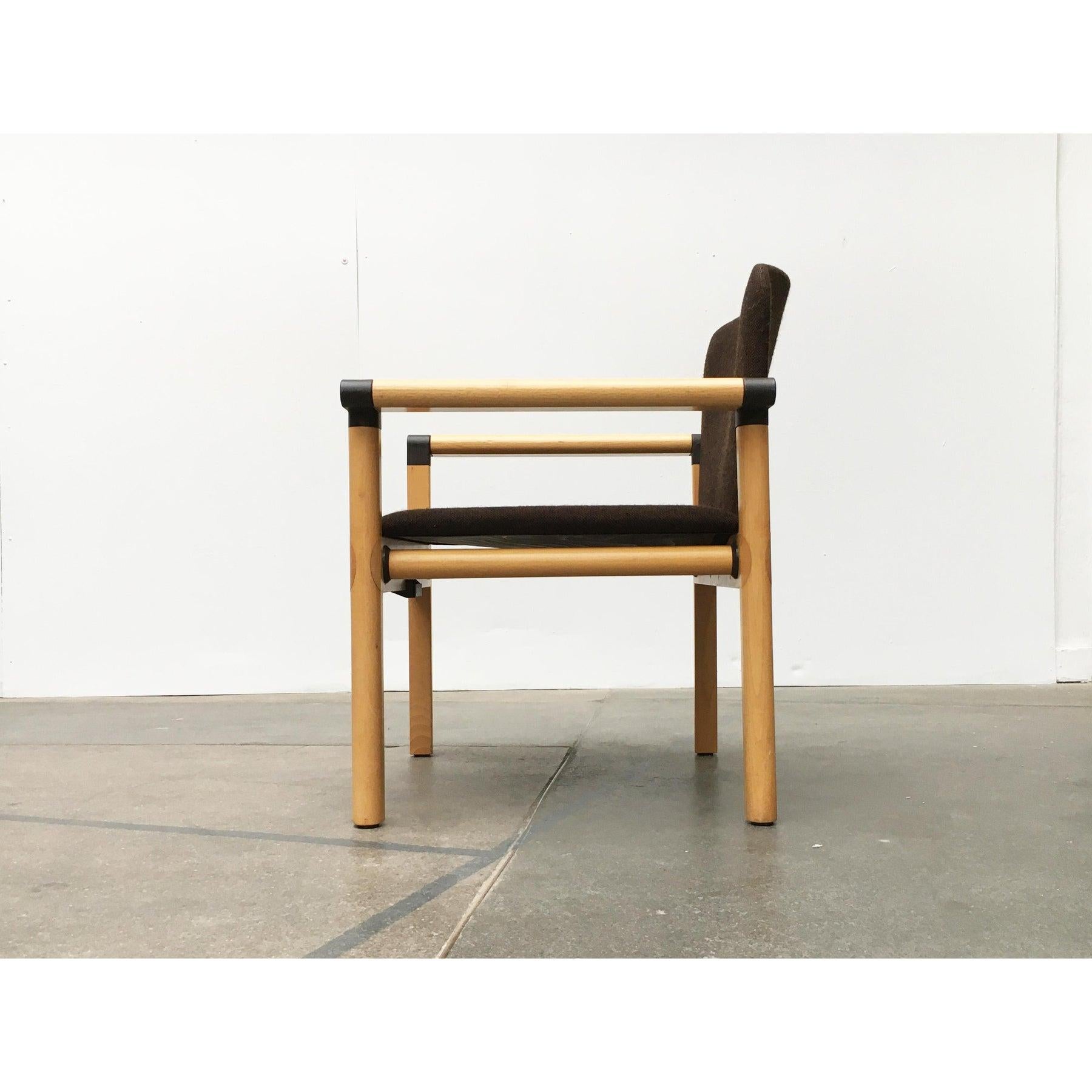 Set of 4 Mid-Century Series 77 Armchairs by Gerd Lange for Schlapp Möbel, 1970s im Angebot 4