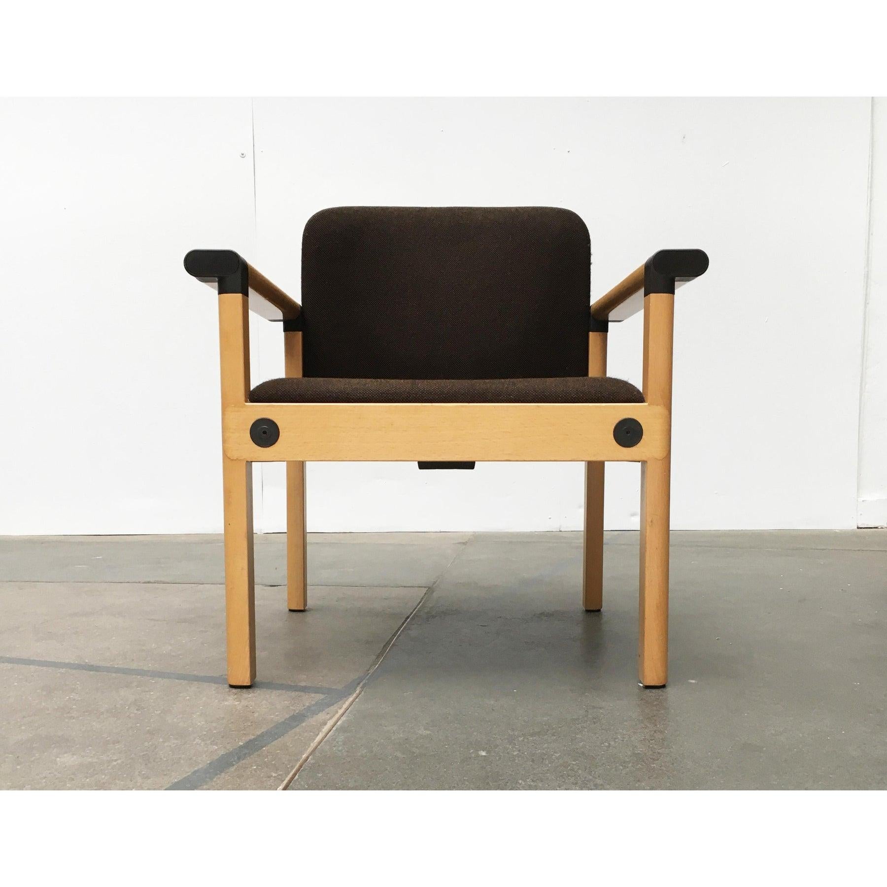 Set of 4 Mid-Century Series 77 Armchairs by Gerd Lange for Schlapp Möbel, 1970s (Deutsch) im Angebot