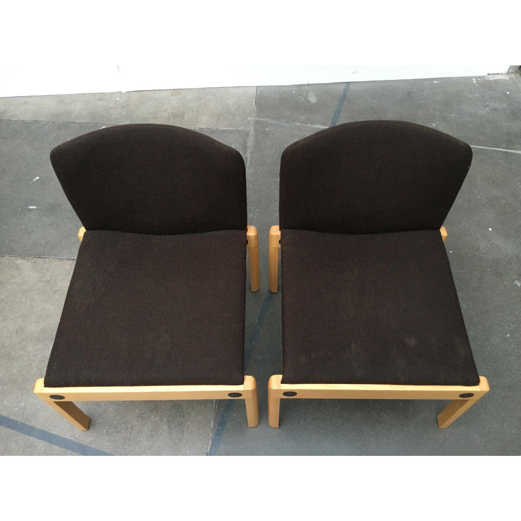 Set of 4 Mid-Century Series 77 Armchairs by Gerd Lange for Schlapp Möbel, 1970s im Zustand „Gut“ im Angebot in Hamburg, DE