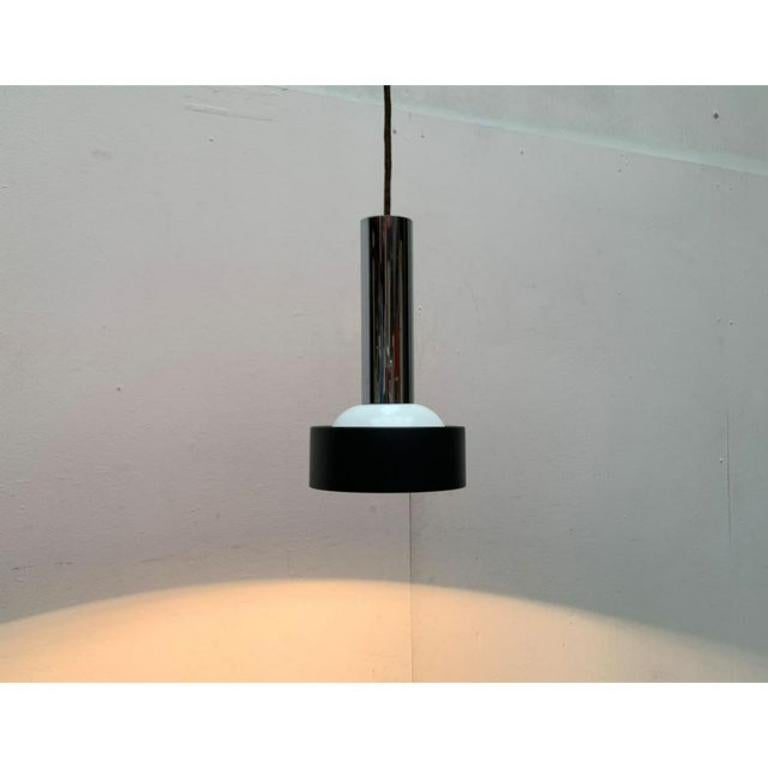 Metallo Set di 4 lampade a sospensione minimaliste tedesche di metà secolo, anni '60 in vendita