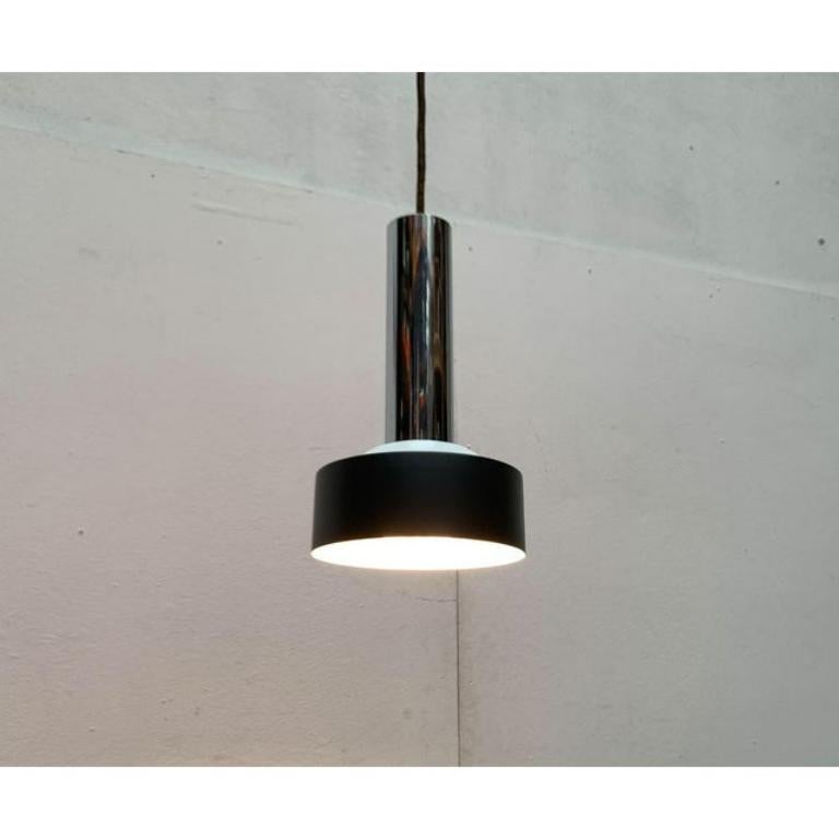 Set di 4 lampade a sospensione minimaliste tedesche di metà secolo, anni '60 in vendita 2