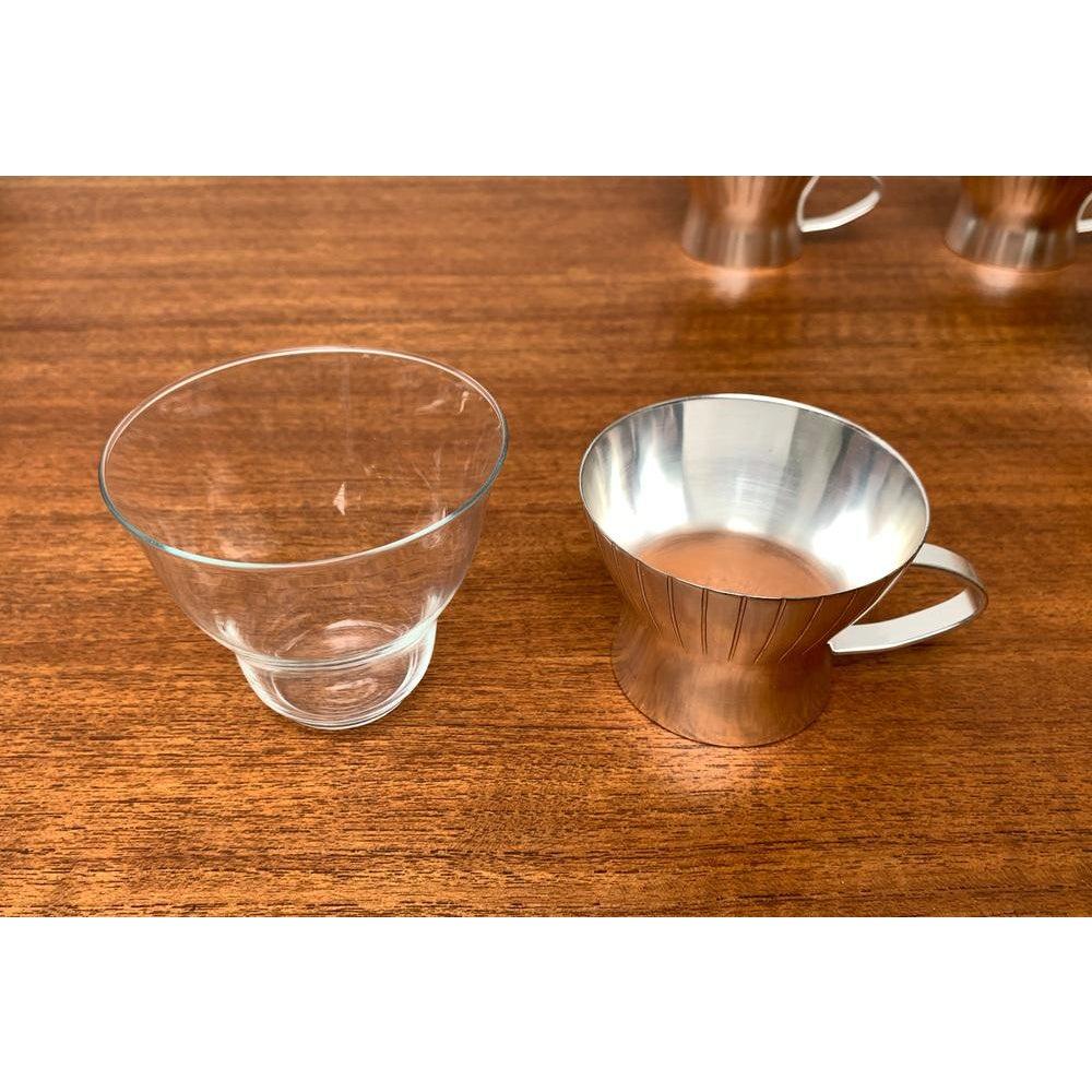 Set di 4 bicchieri da tè di metà secolo di WMF, anni '60 in vendita 4