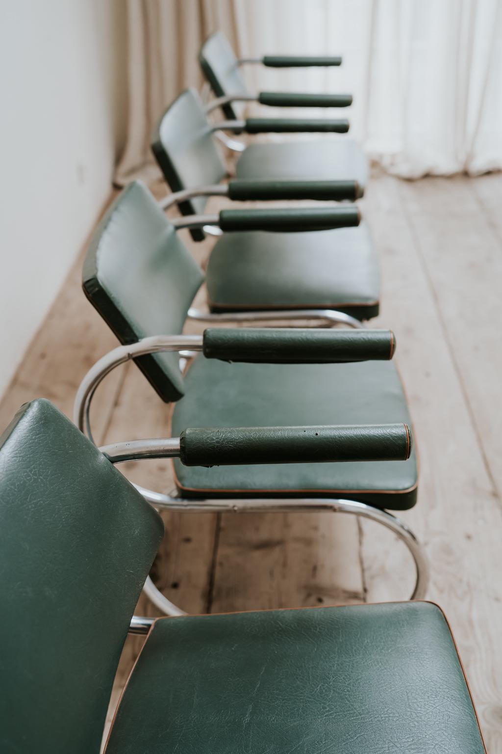 Set of 4 Midcentury Chairs For Sale 1