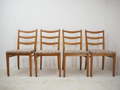 Set of 4 Midcentury Dining Chairs, Interier Praha, Czechoslovakia, 1970s