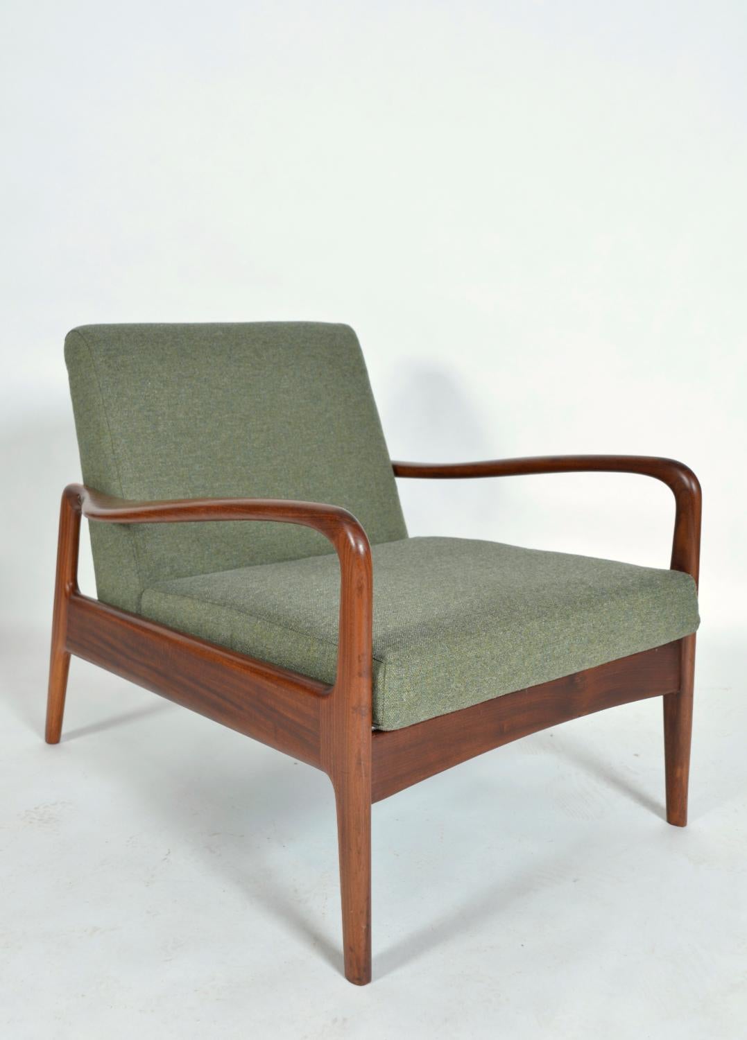 Set of 4 Midcentury Modern Teak Lounge Chairs by Greaves & Thomas, 1960s UK For Sale 5