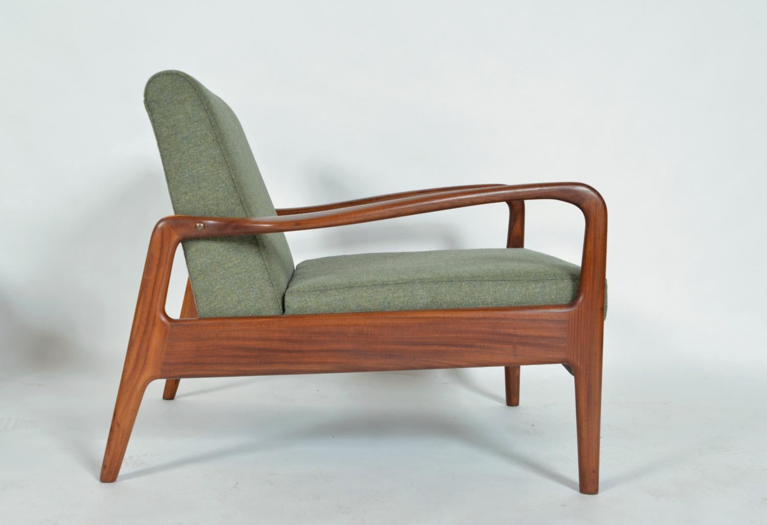 Set of 4 Midcentury Modern Teak Lounge Chairs by Greaves & Thomas, 1960s UK For Sale 6