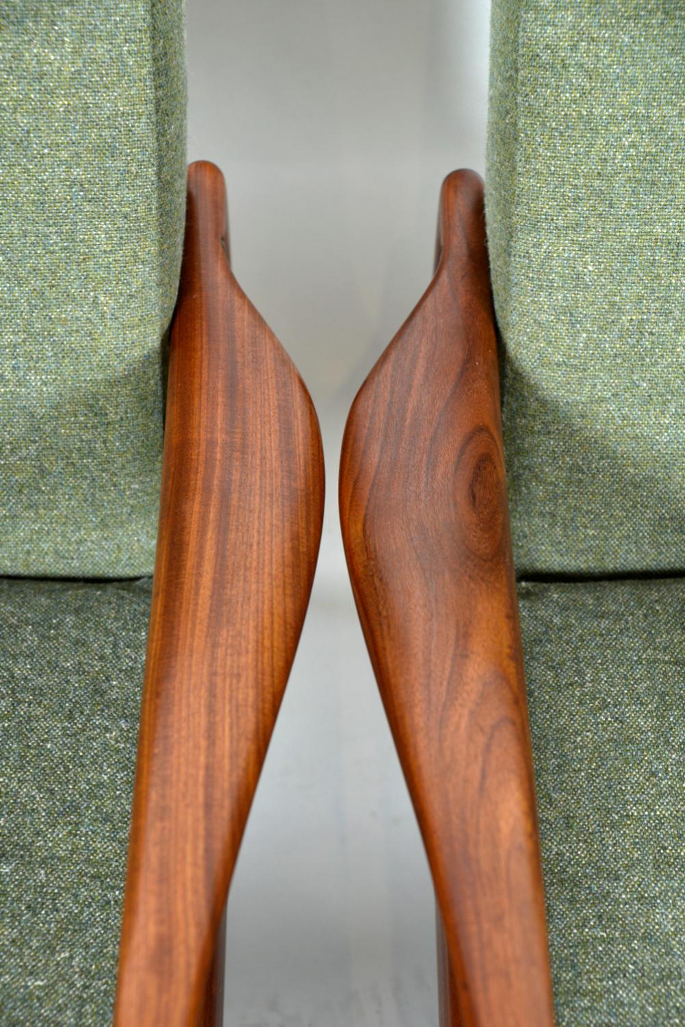 Set of 4 Midcentury Modern Teak Lounge Chairs by Greaves & Thomas, 1960s UK For Sale 7