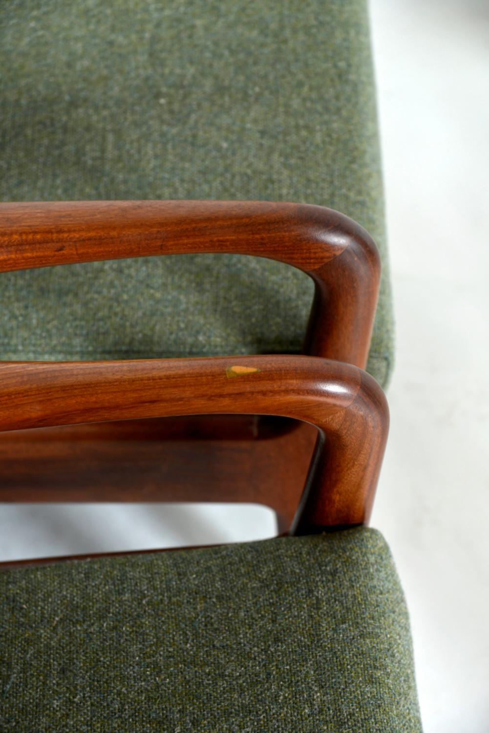 Set of 4 Midcentury Modern Teak Lounge Chairs by Greaves & Thomas, 1960s UK For Sale 13