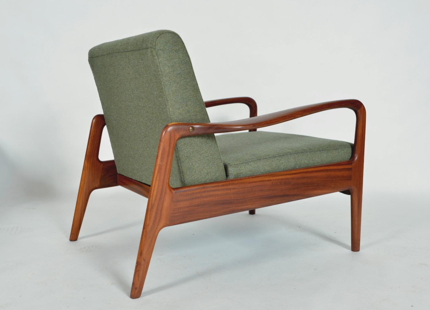 Set of 4 Midcentury Modern Teak Lounge Chairs by Greaves & Thomas, 1960s UK For Sale 1