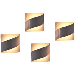 Set of 4 Midcentury Wall Lamps by Peter Celsing
