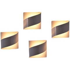 Set of 4 Midcentury Wall Lamps by Peter Celsing
