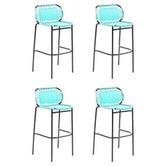 Set di 4 sgabelli Mint Cielo di Sebastian Herkner