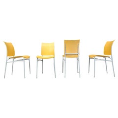 Set of 4 Miss C.O.C.O dining chairs by Philippe Starck for Cassina, 1998