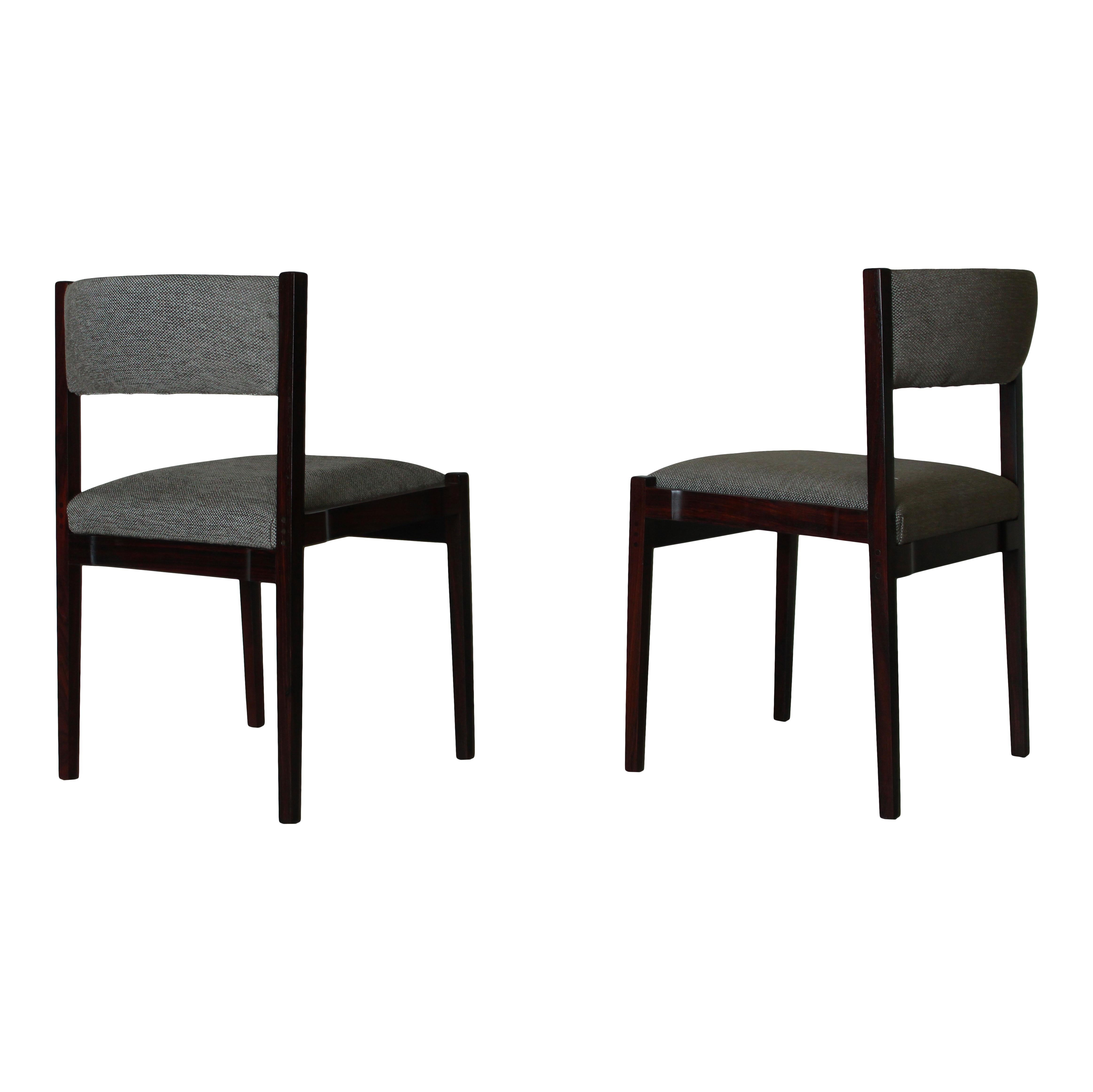 Satz von 4 Model No. 102 Stühlen von Gianfranco Frattini für Cassina, Italien, 1960er Jahre im Angebot 3