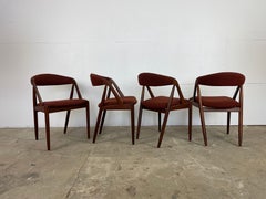 Set of 4 Model 31 Dining Chairs by Kai Kristiansen in Teak, 1960s