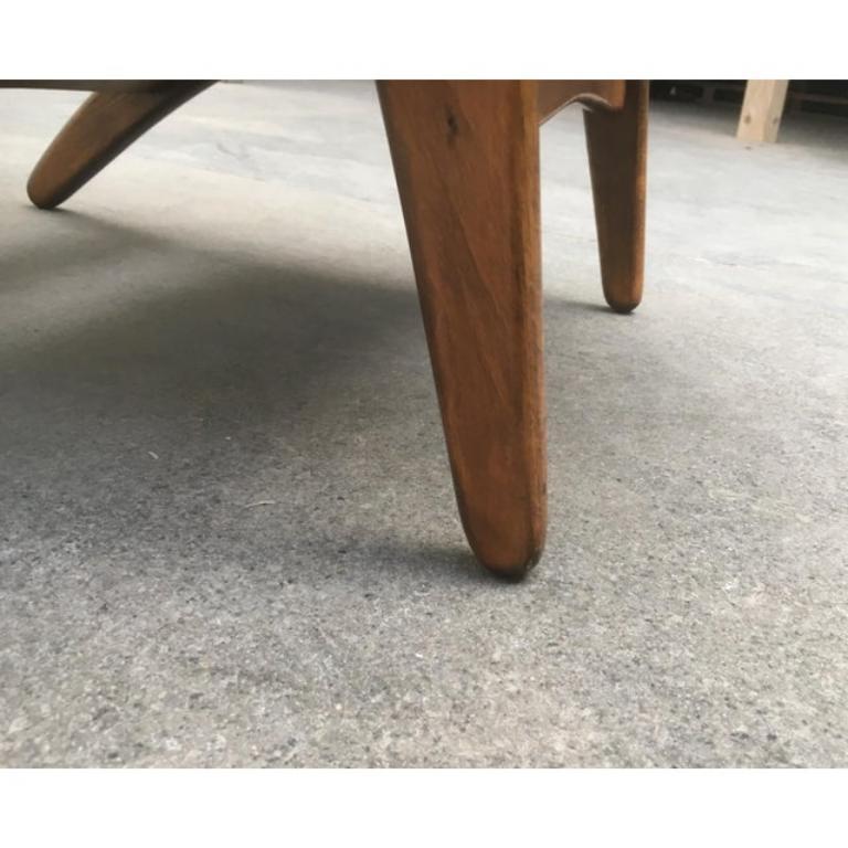 Ensemble de 4 chaises longues modèle 33 par Carl Edward Matthes, années 1950 en vente 1