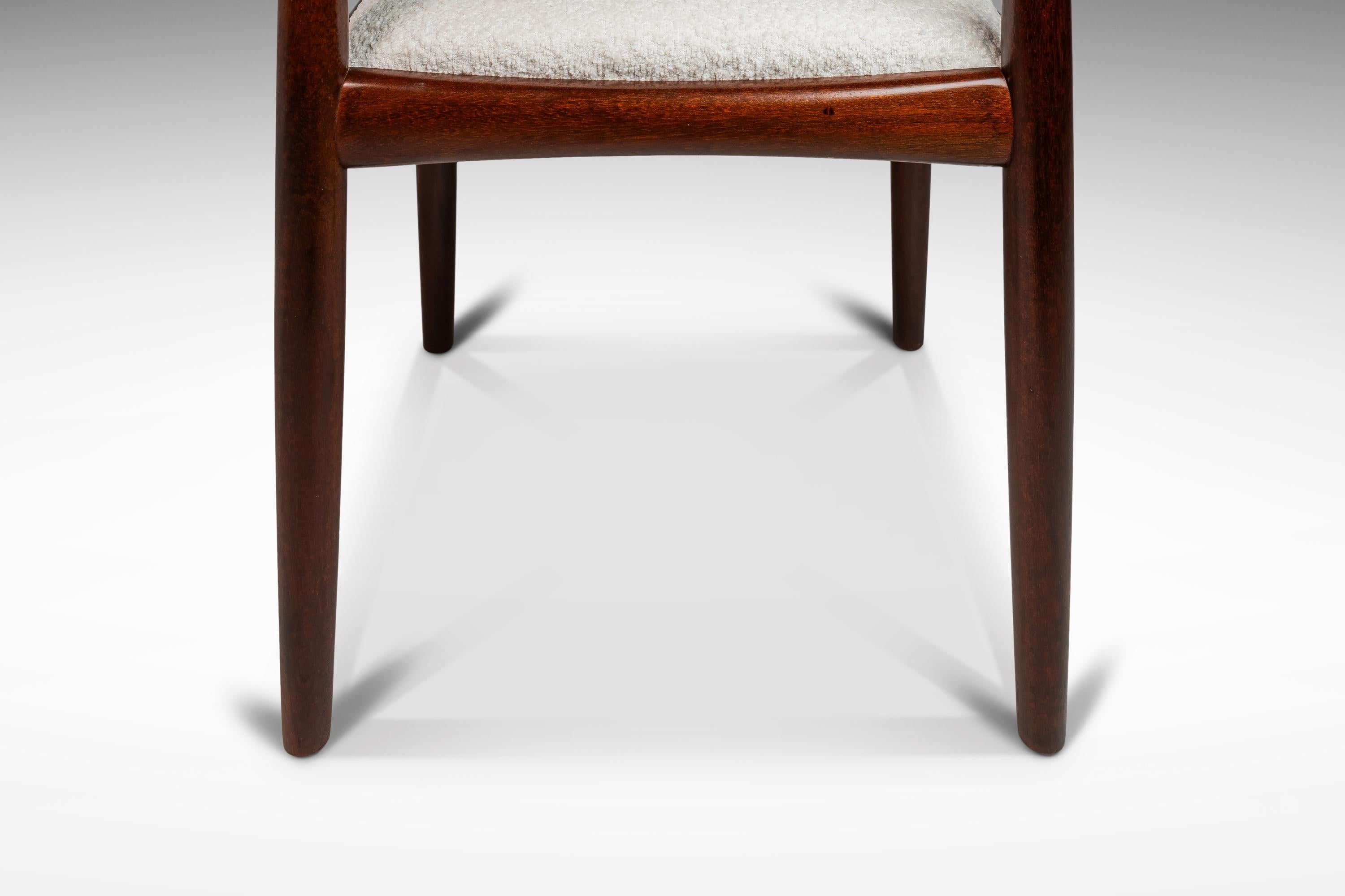 Set of 4 Model 382 Dining Chairs in Mahogany by H.W. Klein, Denmark, c. 1960s 7