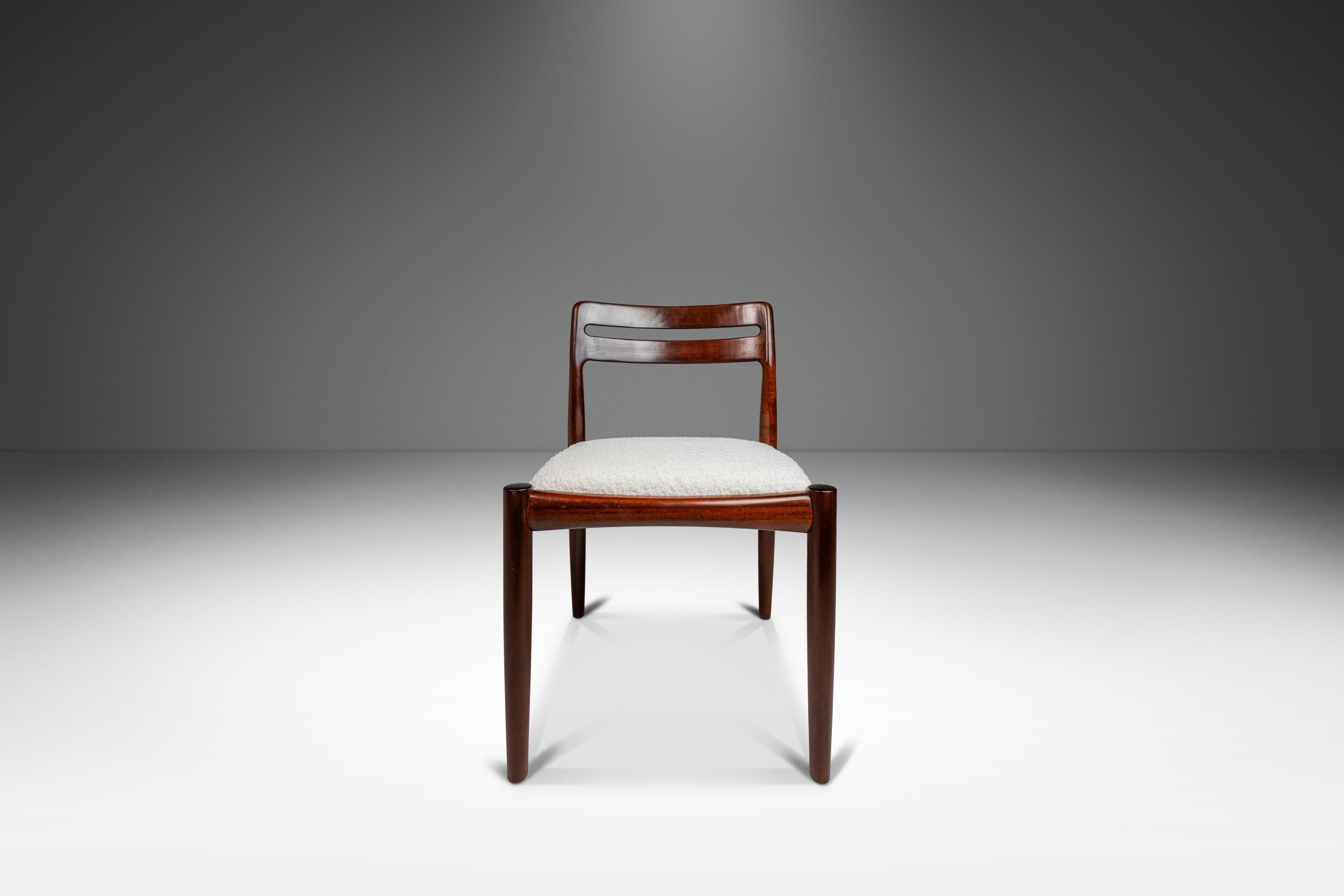 Set of 4 Model 382 Dining Chairs in Mahogany by H.W. Klein, Denmark, c. 1960s For Sale 1