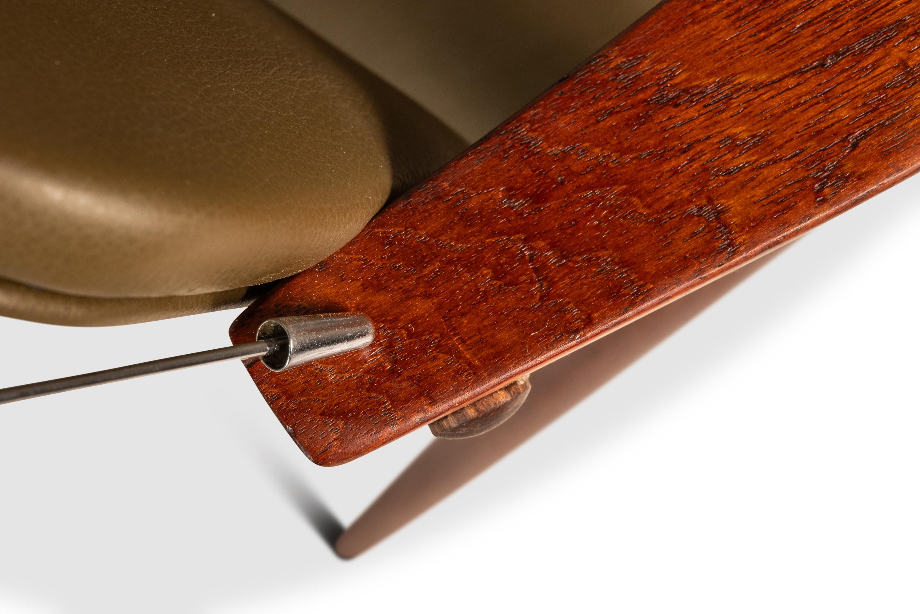 Satz von 4 Model 42 Esszimmerstühlen aus Teakholz von Kai Kristiansen, Dänemark, ca. 1960er Jahre im Angebot 8