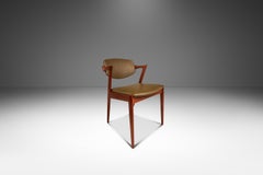 Set of 4 Model 42 Dining Chairs in Teak by Kai Kristiansen, Denmark, c. 1960s