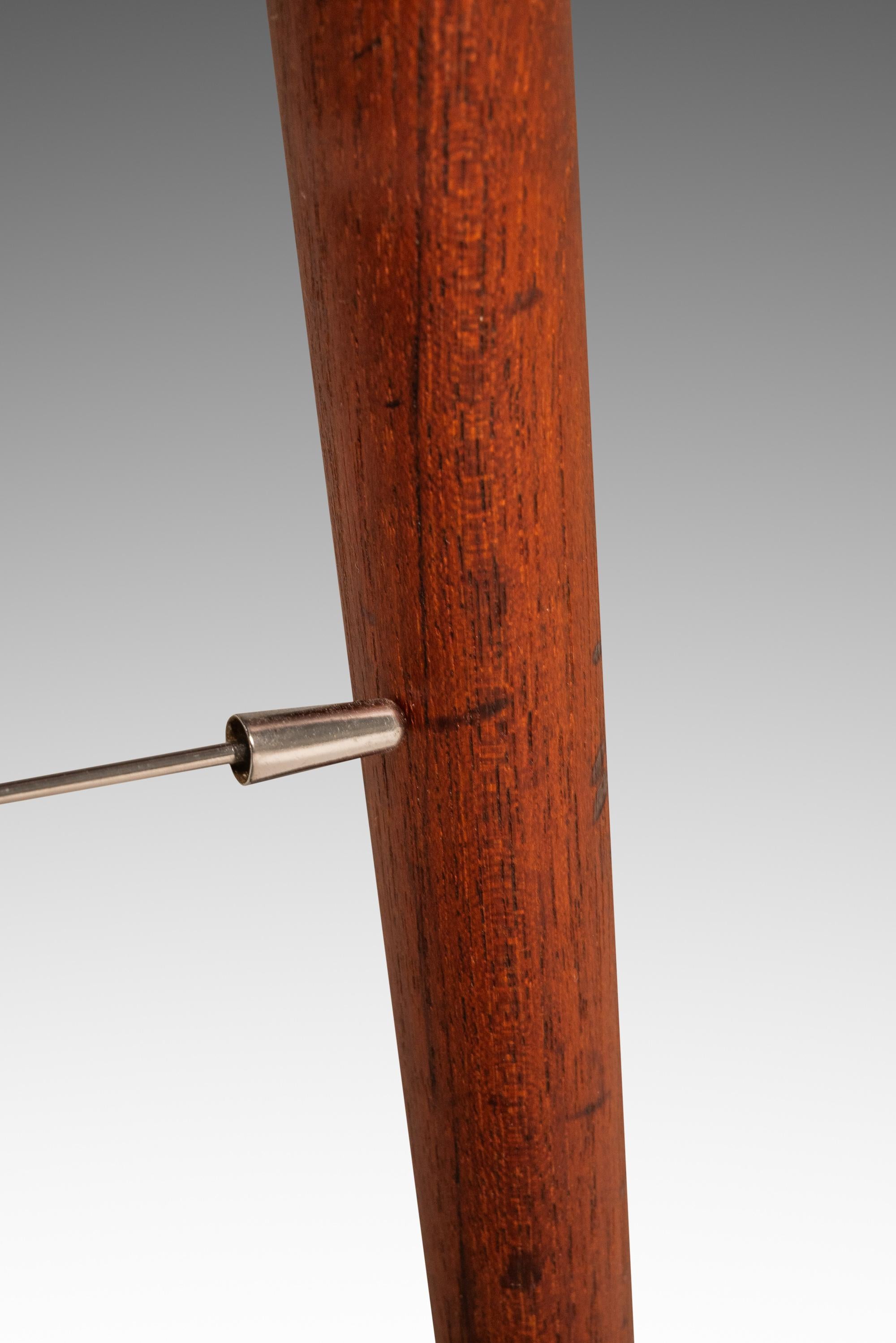 Satz von 4 Model 42 Esszimmerstühlen aus Teakholz von Kai Kristiansen, Dänemark, ca. 1960er Jahre im Angebot 14