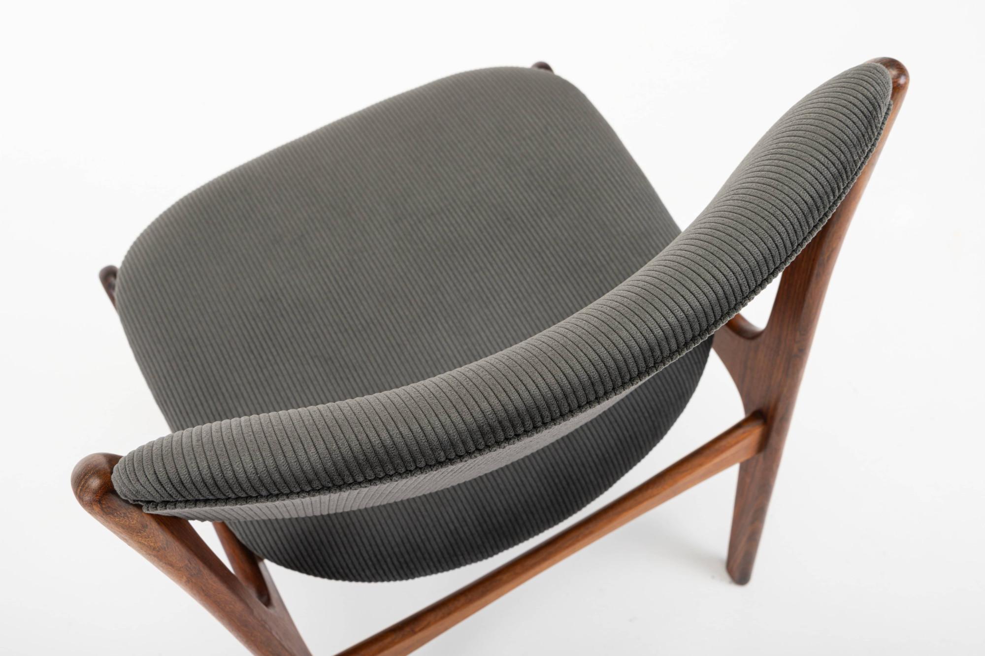 Set of 4 'Model 49' dining chairs by Erik Buch for O.D. Møbler, Denmark 1960s 5