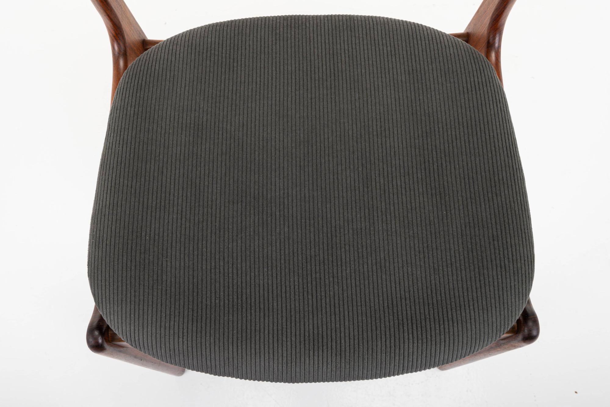 Set of 4 'Model 49' dining chairs by Erik Buch for O.D. Møbler, Denmark 1960s 6