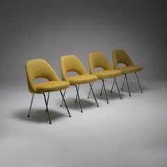 Set of 4 Model 72 Dining Chairs by Eero Saarinen for Knoll Inc.