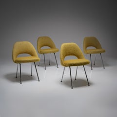 Set of 4 Model 72 Dining Chairs by Eero Saarinen for Knoll Inc.