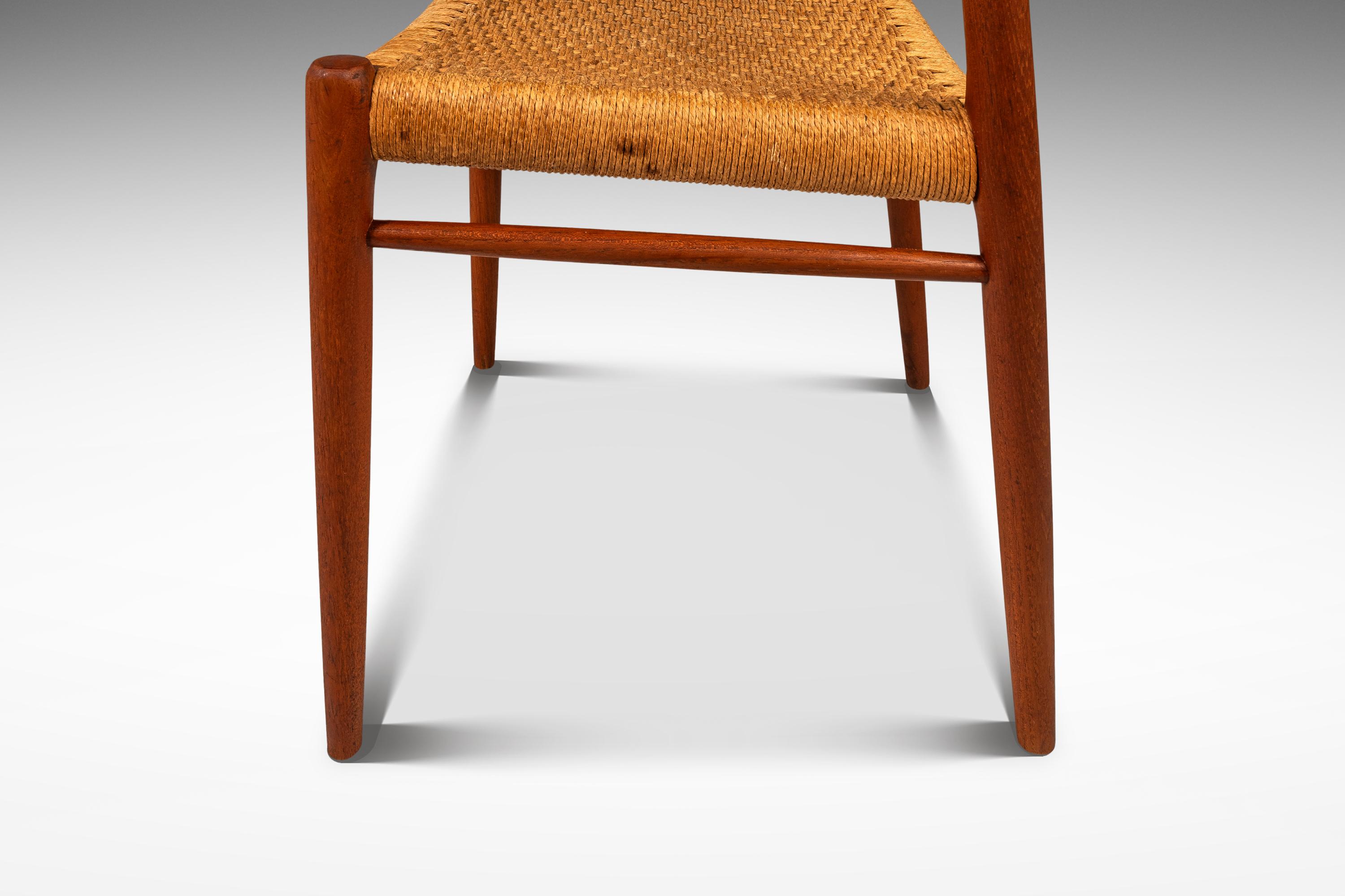 Ensemble de 4 chaises modèle #75, Niels Møller, JL Møllers Møbelfabrik, Danemark, années 1960 en vente 4