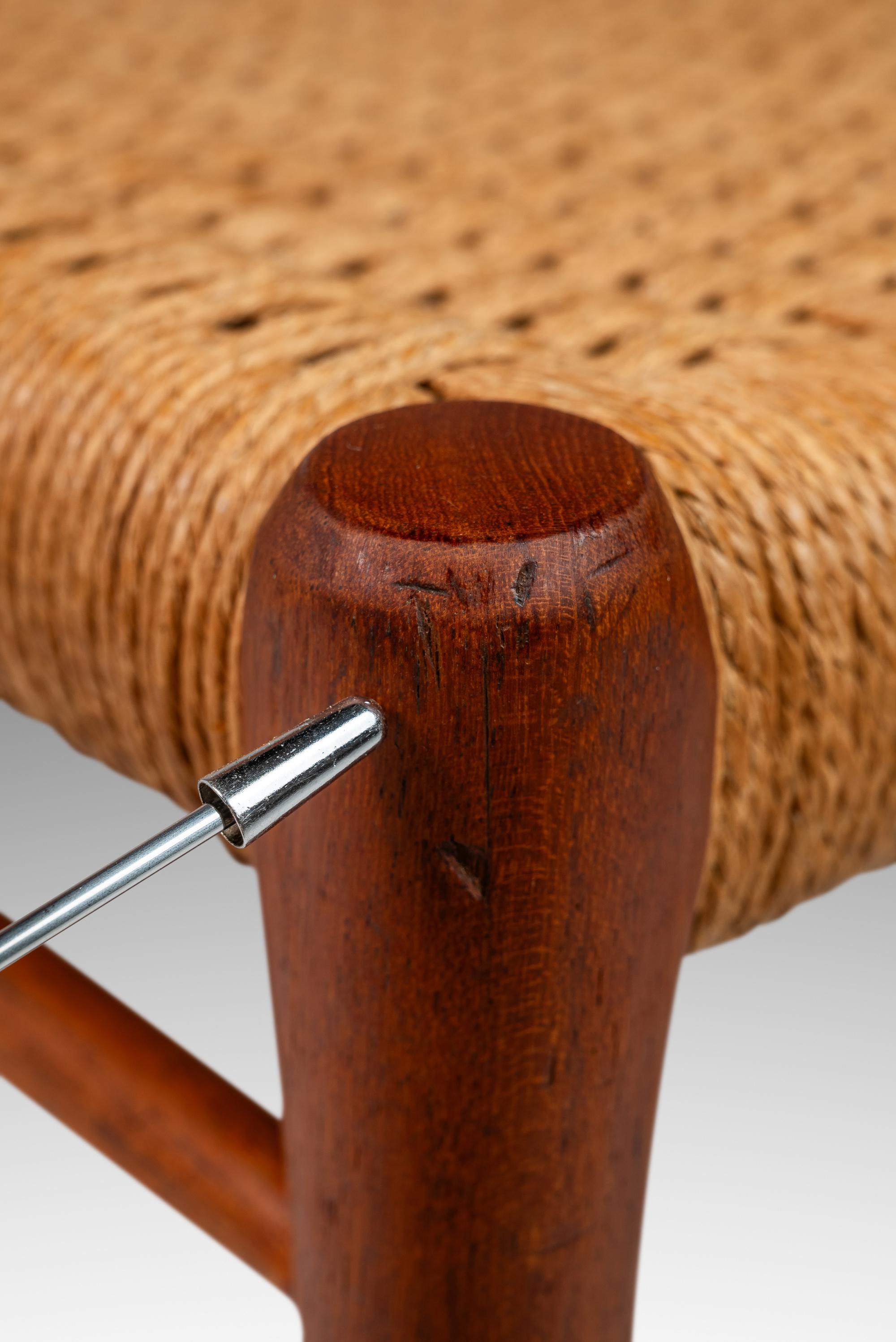 Ensemble de 4 chaises modèle #75, Niels Møller, JL Møllers Møbelfabrik, Danemark, années 1960 en vente 7