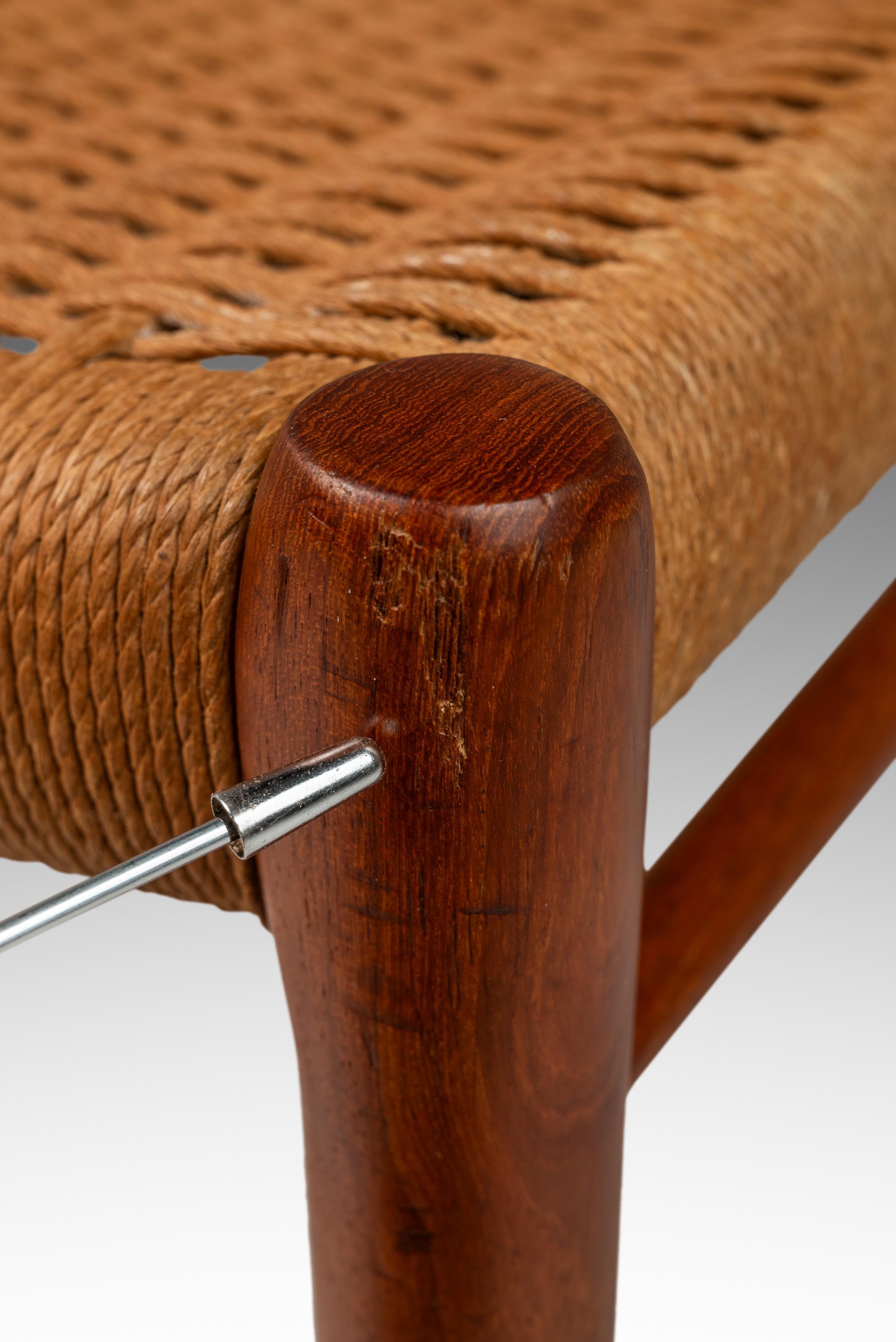Ensemble de 4 chaises modèle #75, Niels Møller, JL Møllers Møbelfabrik, Danemark, années 1960 en vente 12