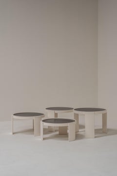 Set of 4 'Model 780' stacking tables by Gianfranco Frattini for Cassina