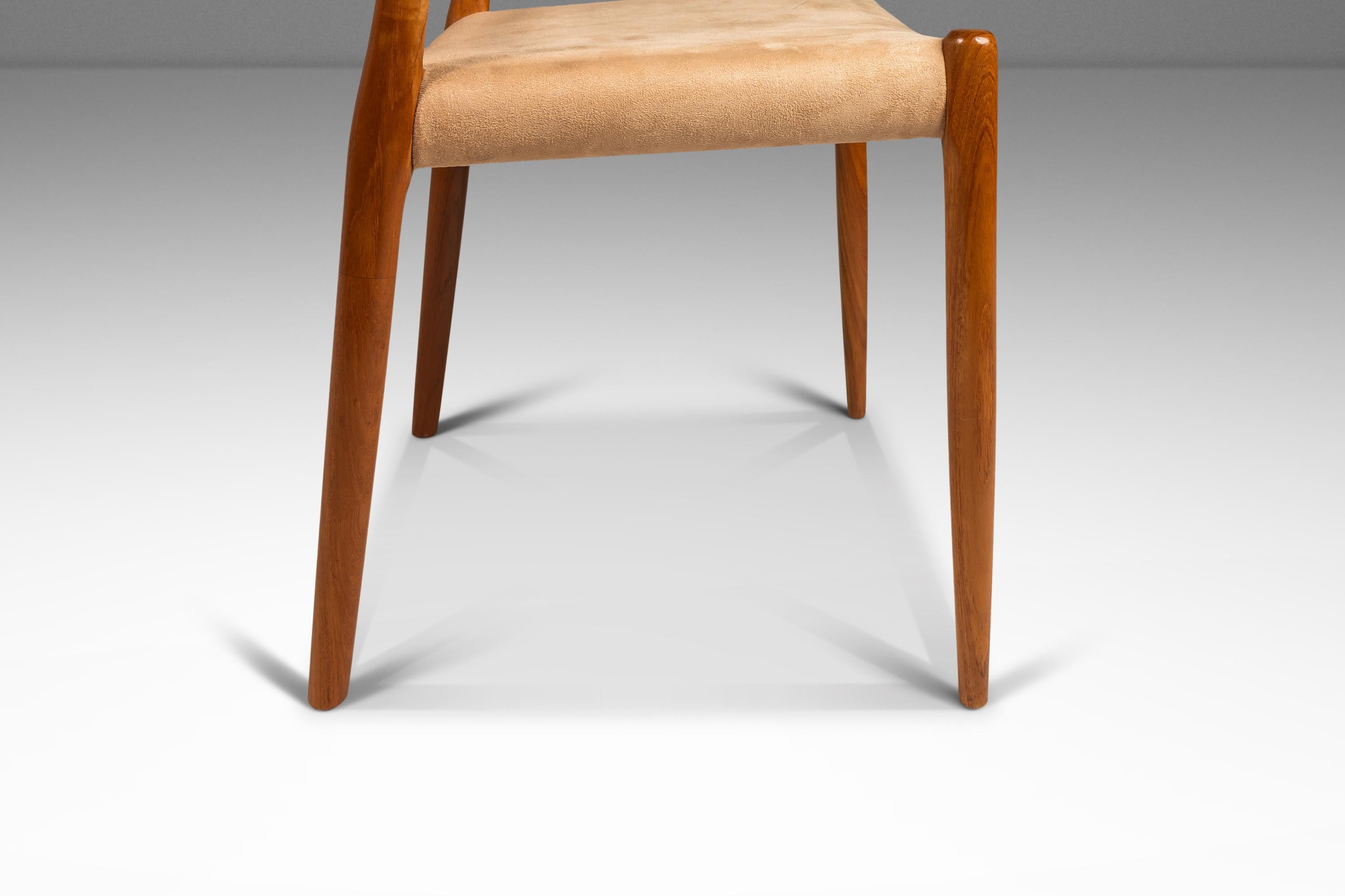 Set of 4 Model 82 Ladderback Teak Dining Chairs by Niels Møller Møbelfabrik, 60s 7