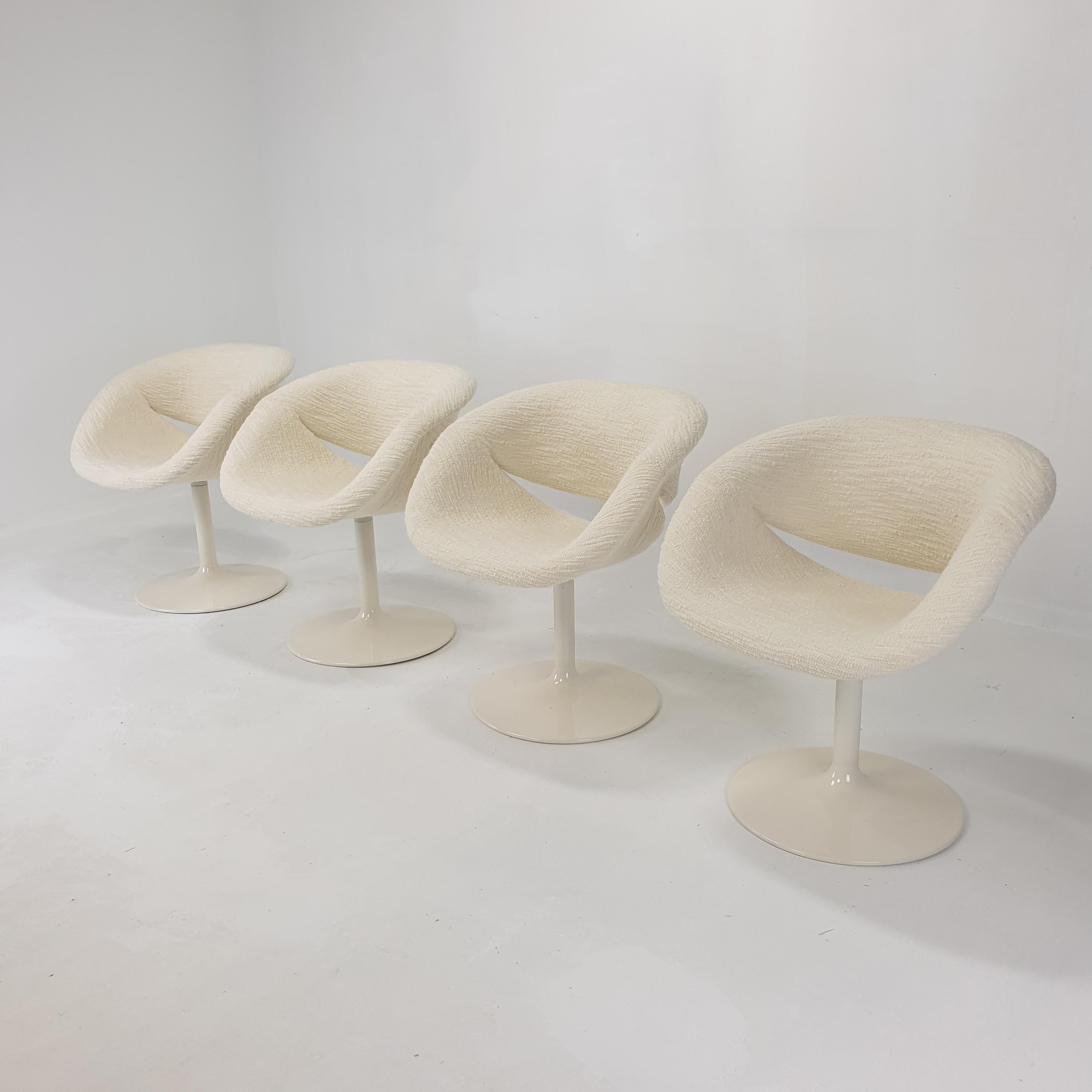 Set of 4 Model 8762 Chairs by Pierre Paulin for Artifort, 1960's 12