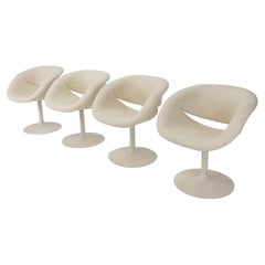 Set of 4 Model 8762 Chairs by Pierre Paulin for Artifort, 1960's