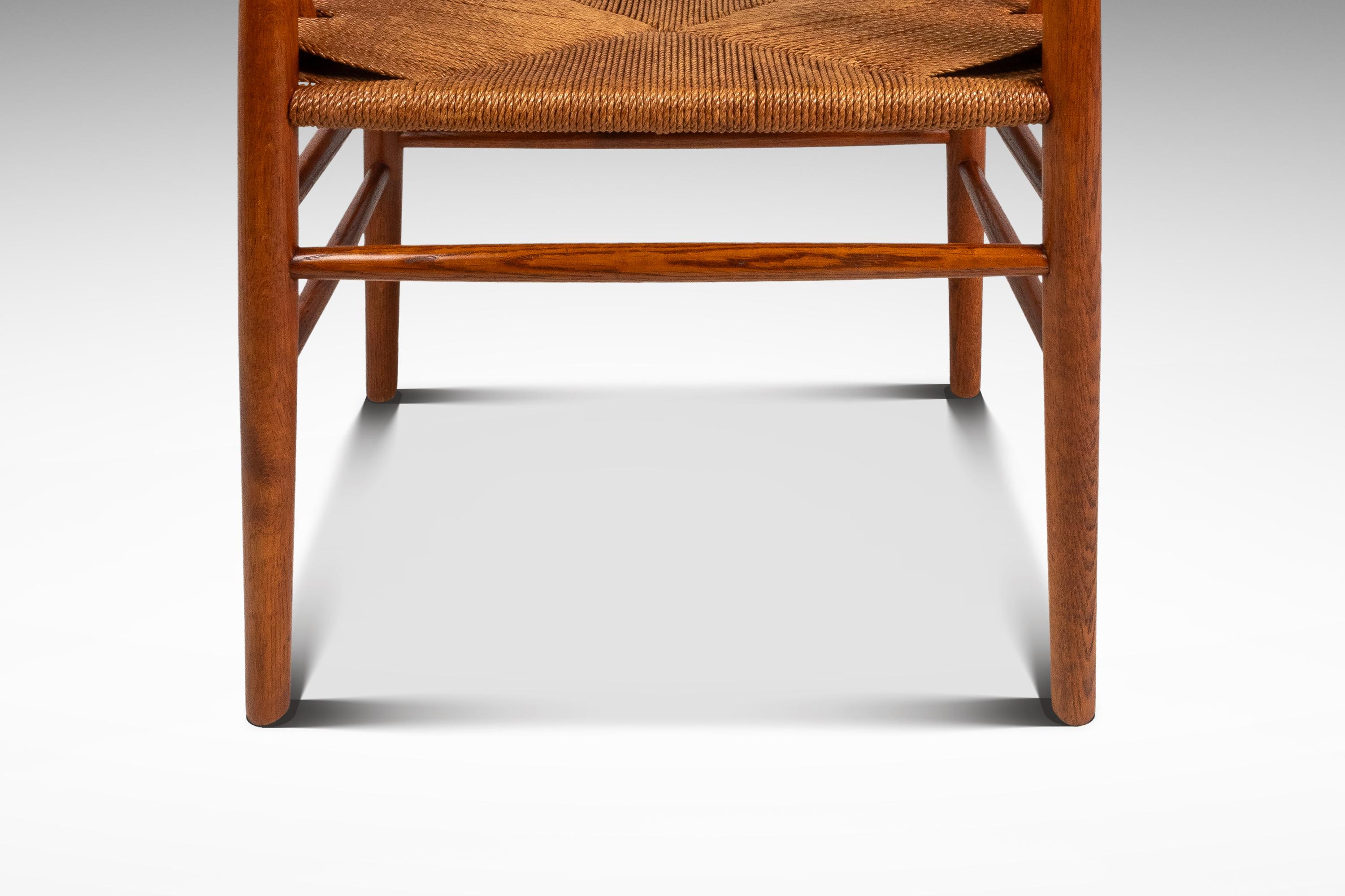 Set of 4 Model J81 & J80 Chairs, Jørgn Baekmark, FDB Møbler, Denmark, c. 1950s For Sale 8