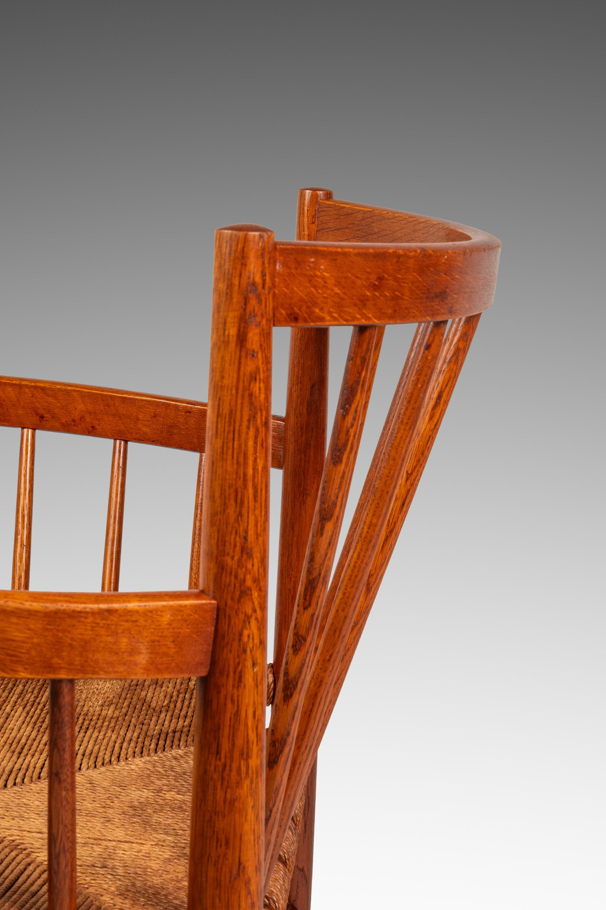 Set of 4 Model J81 & J80 Chairs, Jørgn Baekmark, FDB Møbler, Denmark, c. 1950s For Sale 13