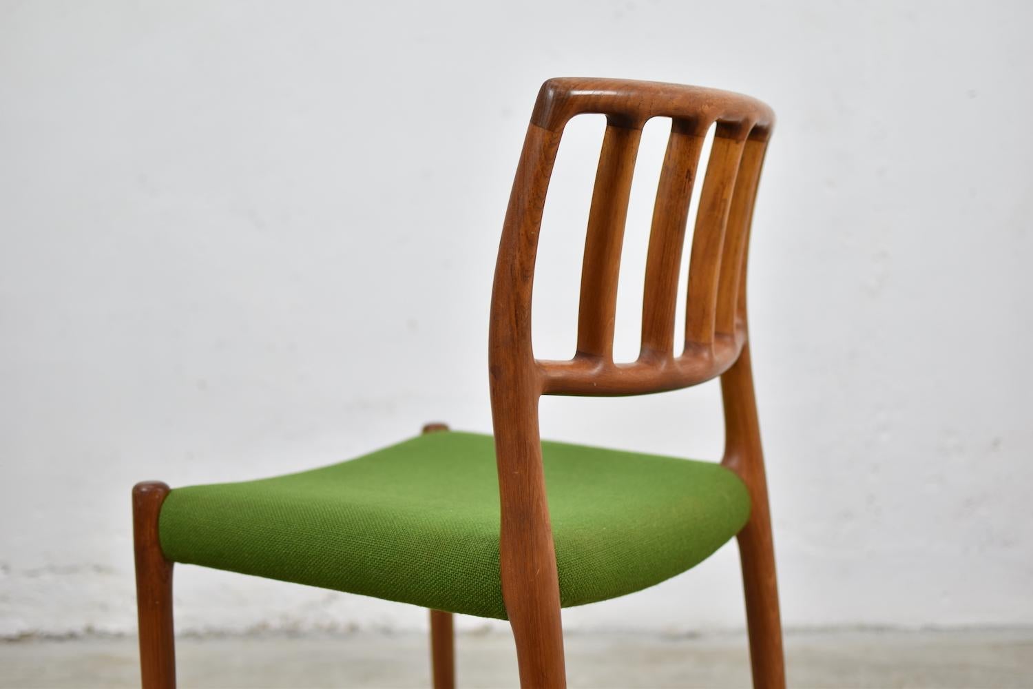 Set of 4 ‘Model No. 83’ Dining Chairs by Niels O. Moller for J.L. Møllers In Good Condition In Antwerp, BE