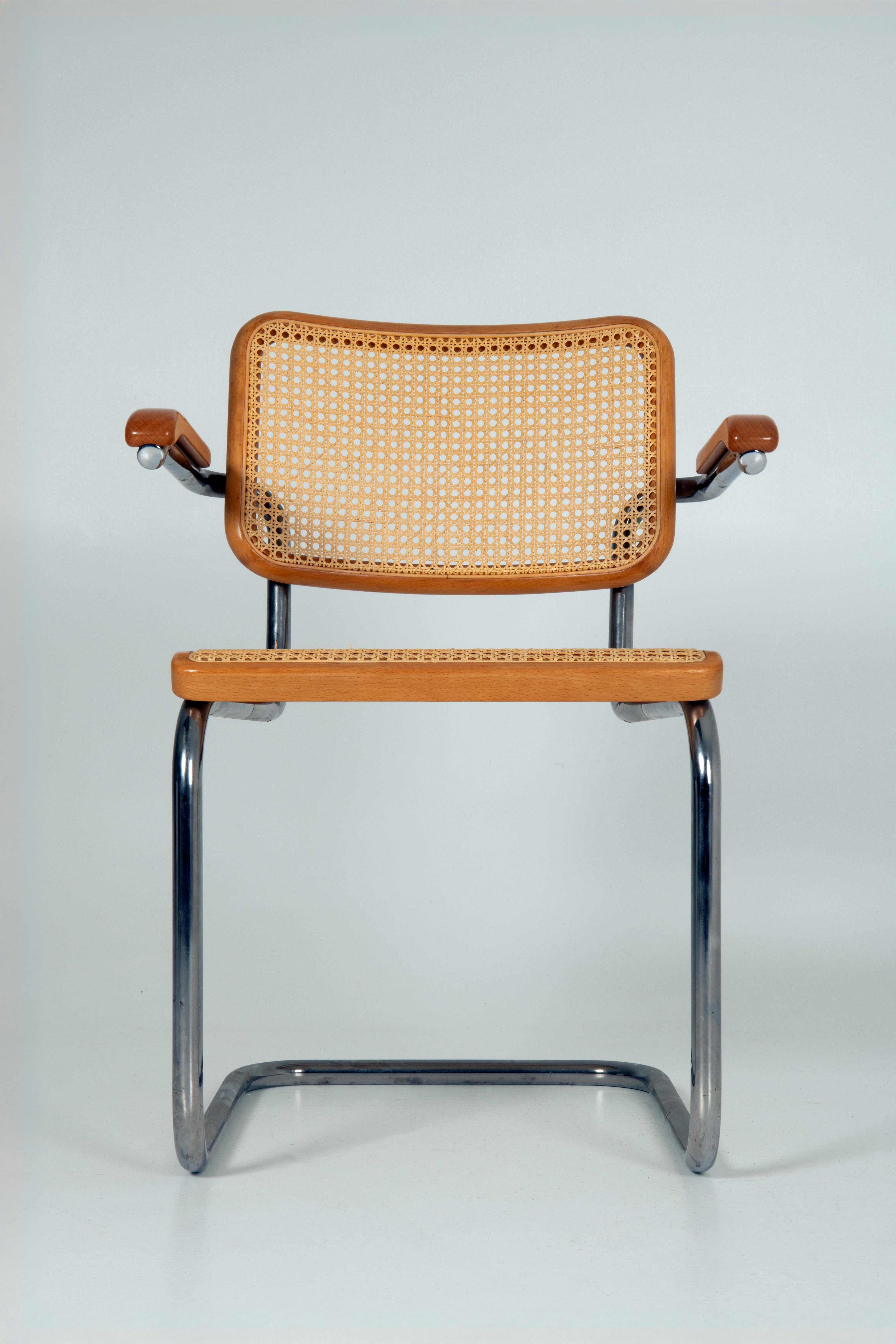 Lot de 4 - Modèle S64 - Thonet - Marcel Breuer en vente 5