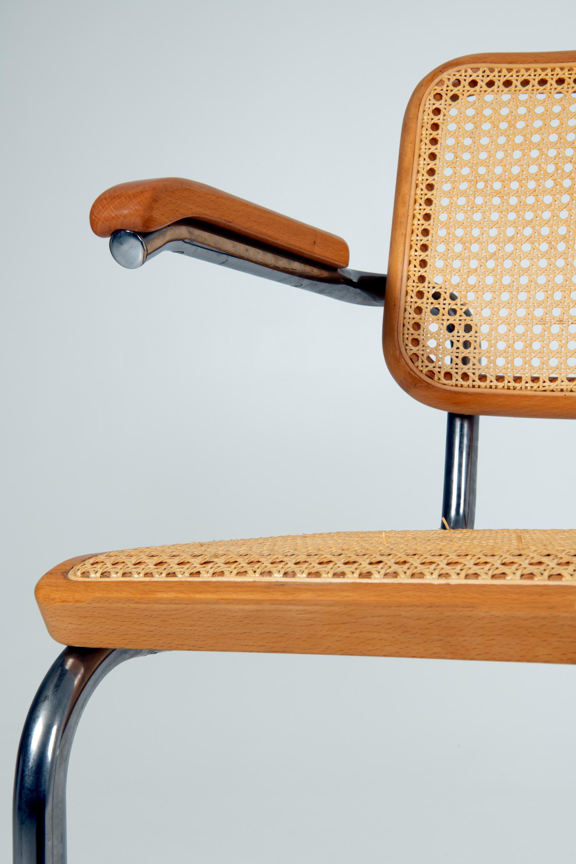 Lot de 4 - Modèle S64 - Thonet - Marcel Breuer Bon état - En vente à Antwerpen, BE