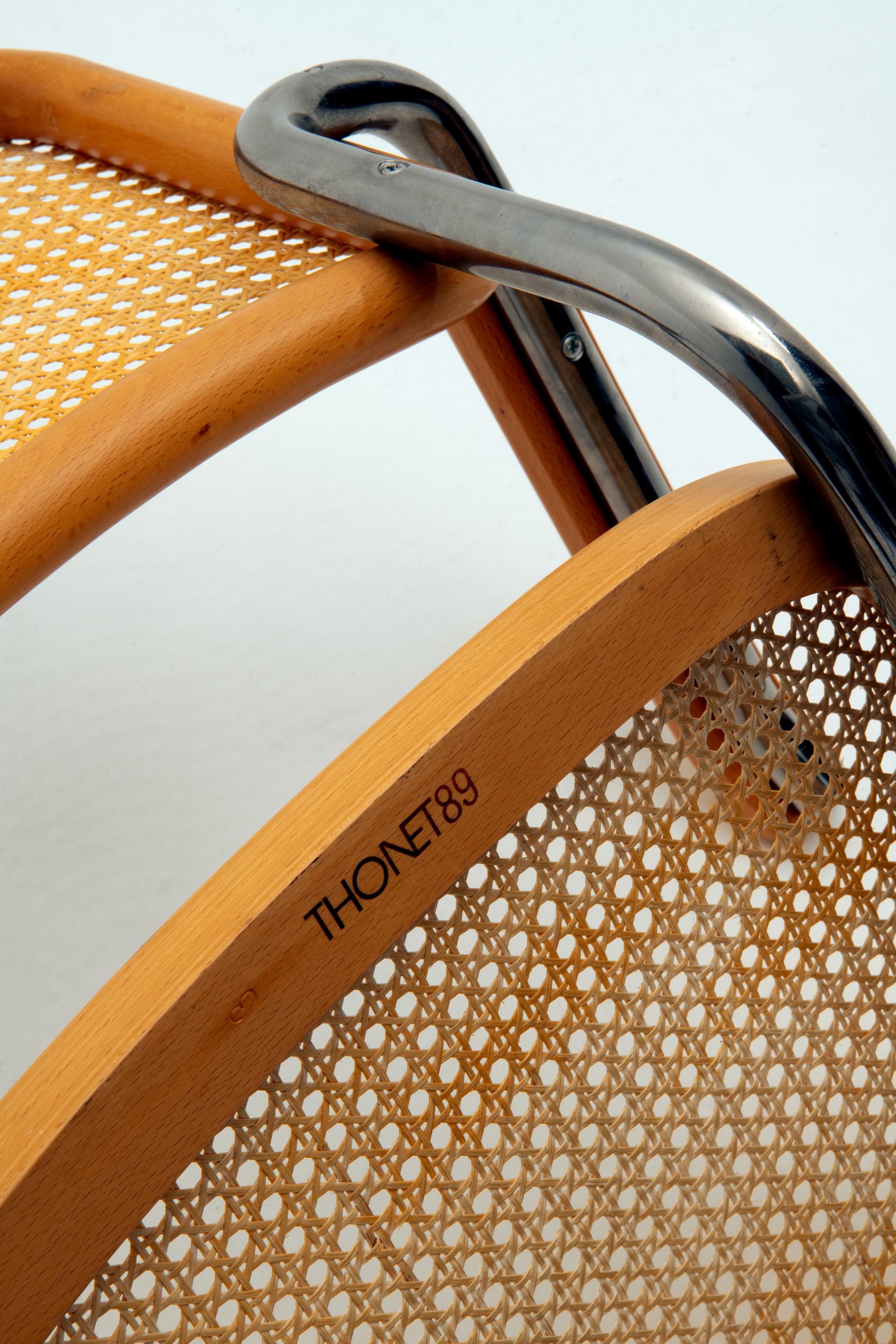 Lot de 4 - Modèle S64 - Thonet - Marcel Breuer en vente 1