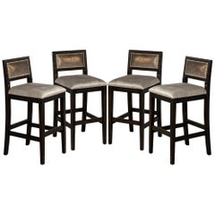 Set of 4 Modern Counter Stools