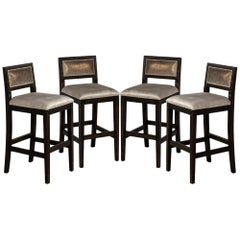 Set of 4 Modern Counter Stools