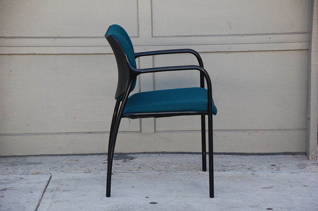 Set of 4 Modern Dining Chairs by Mark Goetz for Herman Miller In Excellent Condition For Sale In Los Angeles, CA