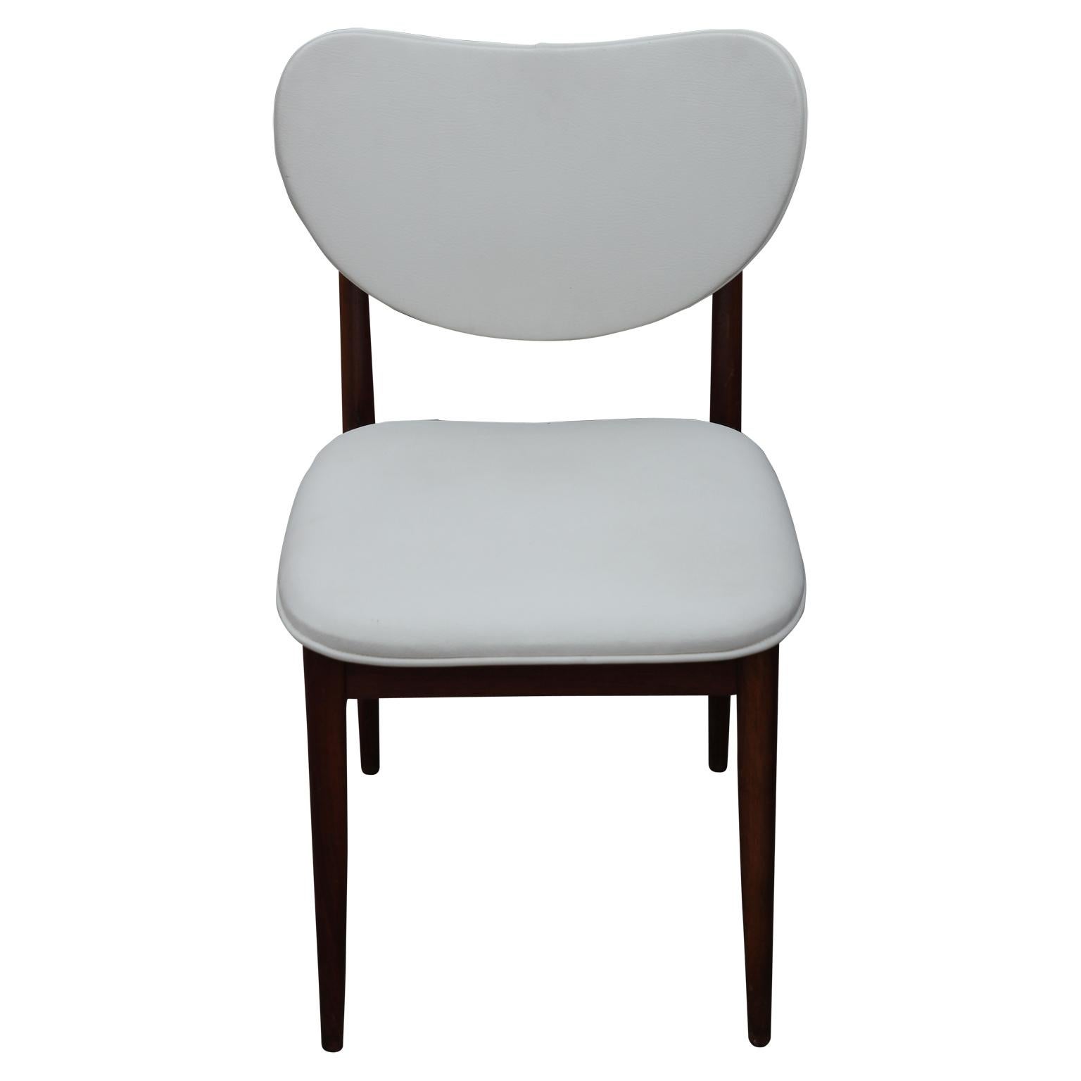 Mid-Century Modern Set of 4 Modern Dining Chairs in the Style of Finn Juhl, 1950s