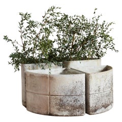 Set of 4 Modular Willy Guhl Corner Planter Set