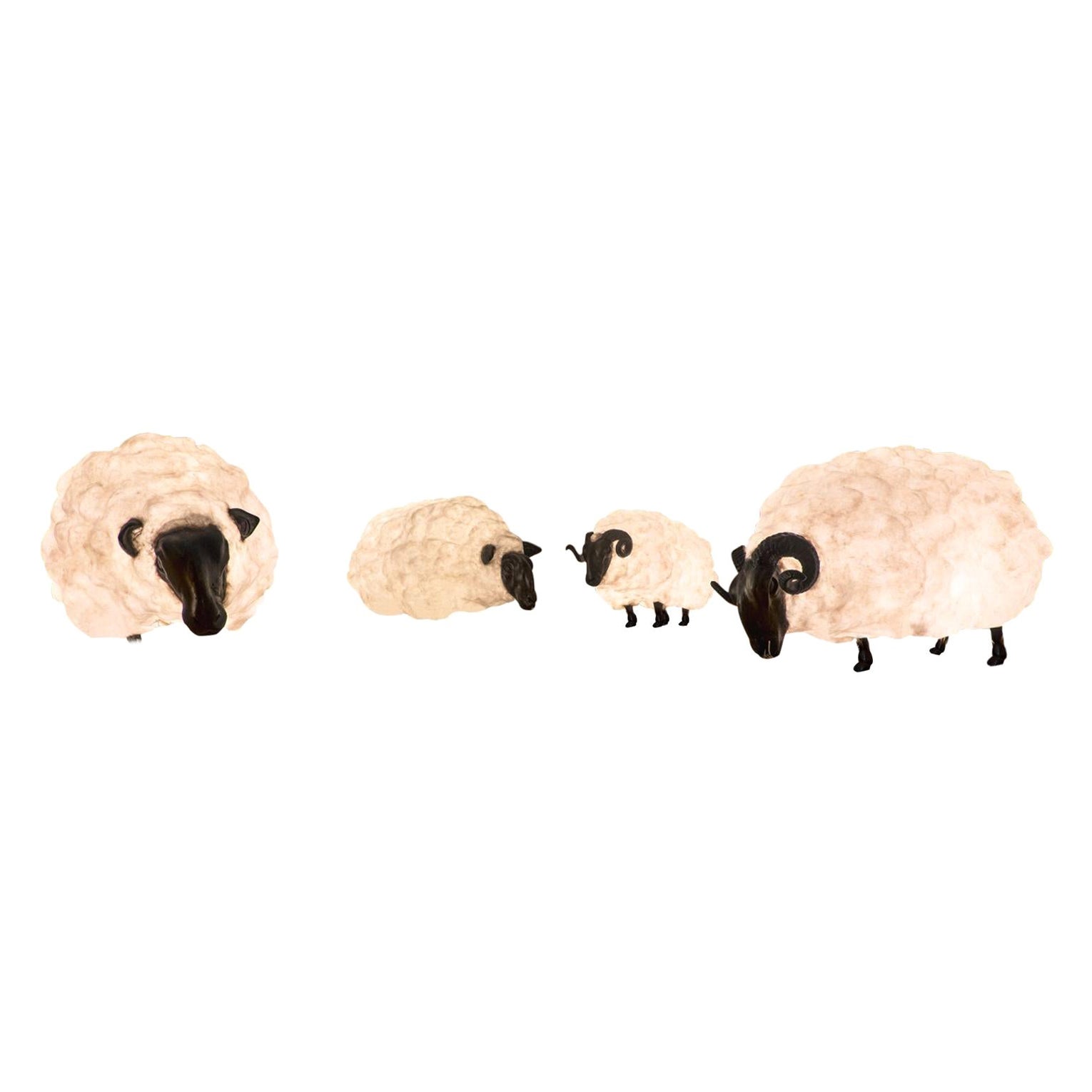 Set of 4 Molly Light Sculptures by Atelier Haute Cuisine