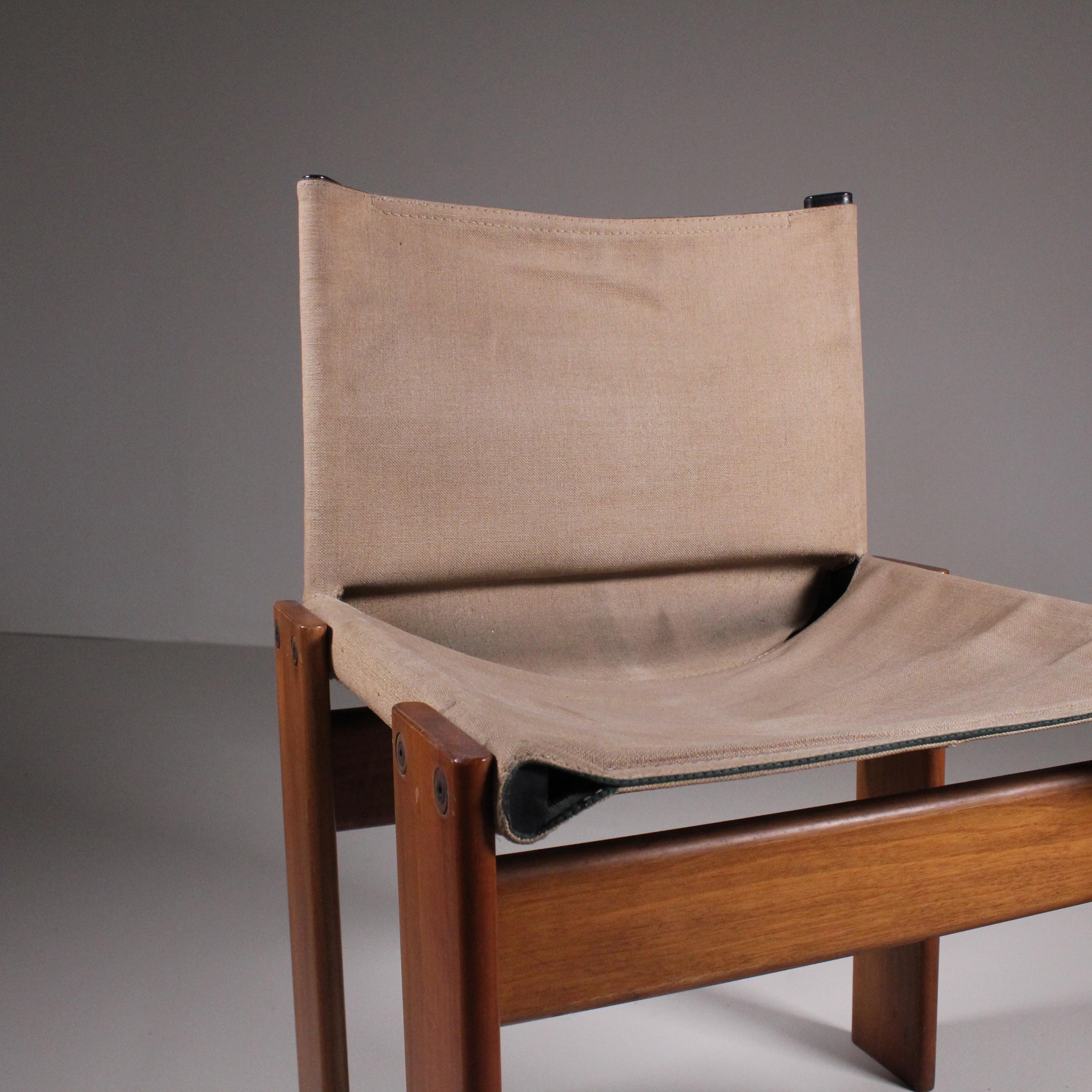 set of 4 Monk chair, Afra & Tobia Scarpa, Molteni  2