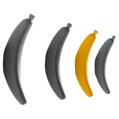 Set of 4 Monkey Banana Wall Hangers by Jaime Hayon